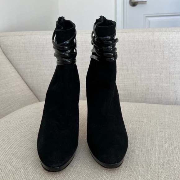 Barbara Bui Heeled Ankle Suede Leather Women’s Boots - Size: 39.5 - Picture 5 of 16